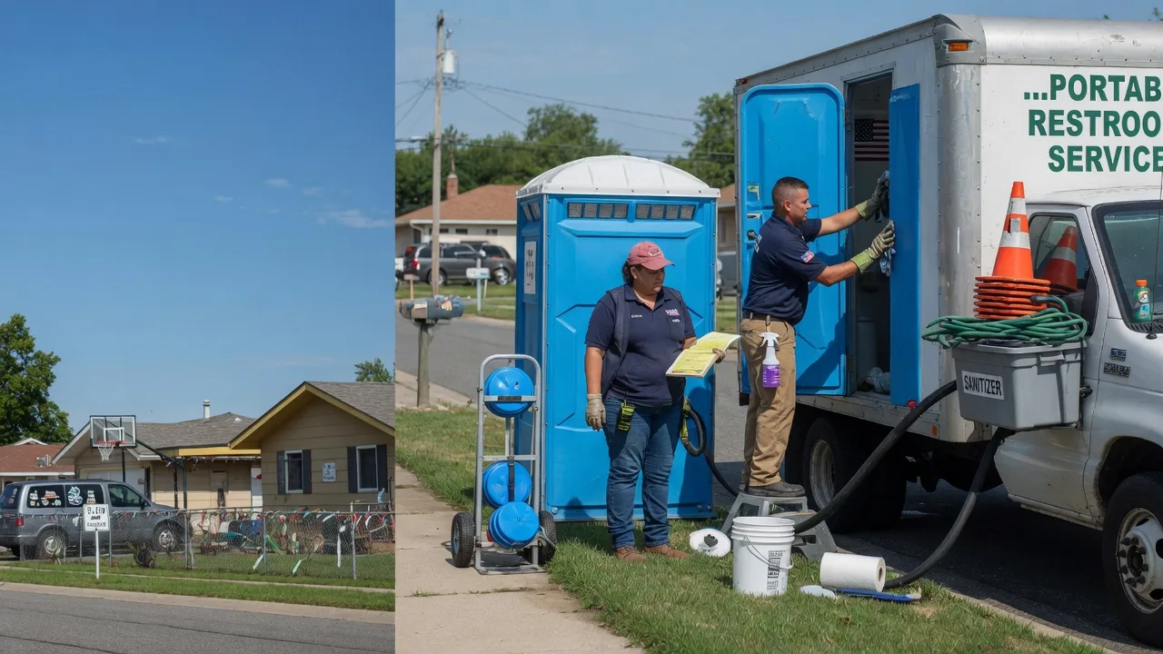 Portable Toilet Rental in Pinckneyville, IL near me